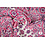 Viscose stof met boho print in roze
