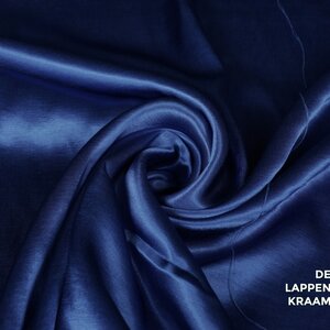  Luxe satijn kobalt