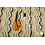 SALE Viscose stof met vervaagde golfjesprint
