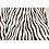 Stretchkatoen stof zebraprint ecru-wit