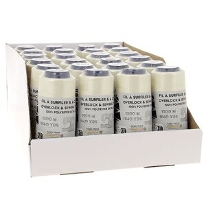  Lockgaren 1500mtr ecru