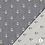 Double gauze dubbelzijdig blauw-wit met ankertjes