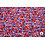 Coupon 98 Viscose stretch met roze verfvlekjes 170 x 150
