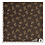 Softshell stof donkerbruin met vlinders in panterprint