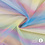 Zachte tule stof in regenboogkleurtjes
