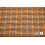 SALE Seersucker stof ruitje oranje bruine ruit