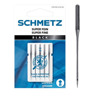 Schmetz Naaldenset Black Superfijn