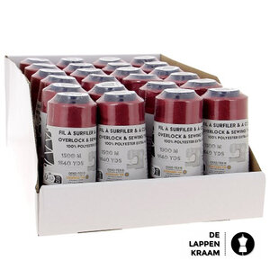  Lockgaren 1500mtr donkerrood