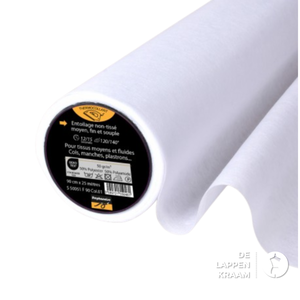  Plakvlieseline voor medium dikke stoffen wit (H200)