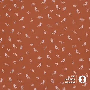  Hydrofiel brique met vogeltjes en blaadjes