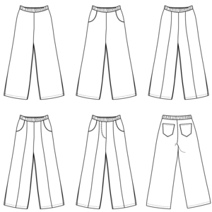 Bel'Etoile Naaipatroon Bay pants