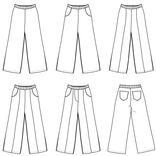 Bel'Etoile Naaipatroon Bay pants