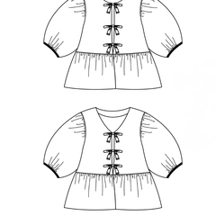 Bel'Etoile Naaipatroon Evie blouse