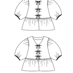 Bel'Etoile Naaipatroon Evie blouse