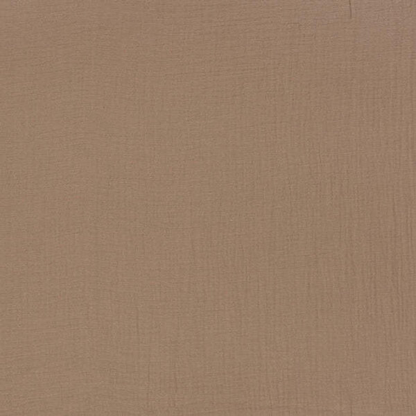 Mousseline stof beige