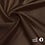 Basic Satijnen stof met stretch chocoladebruin