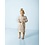Qjutie & the Qjutest Knuffelfleece stof licht beige met beertjes