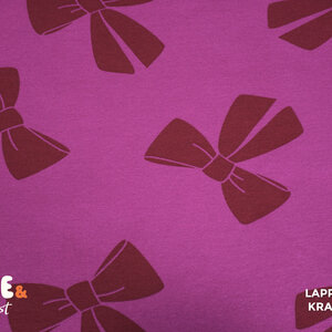 Qjutie & the Qjutest Brushed jogging cyclaam met grote strikken