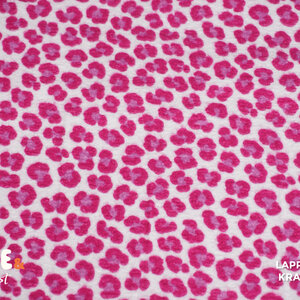 Qjutie & the Qjutest Flanel in roze luipaardprint