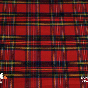 Qjutie & the Qjutest Flanel met een klassieke rode schotse ruit