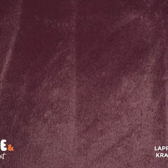 Qjutie & the Qjutest Langharig bont bordeaux