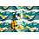Qjutie & the Qjutest French Terry stof met abstracte bergenprint