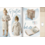 Qjutie & the Qjutest Knuffelfleece stof licht beige met beertjes
