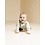 Qjutie & the Qjutest Babyrib stof beige met gouden lurex