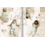 Qjutie & the Qjutest Babyrib stof beige met gouden lurex