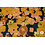SALE Crinkle satijn van recycled polyester met bloemdessin