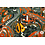 SALE Scuba stof met bohemian print