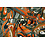 SALE Scuba stof met bohemian print
