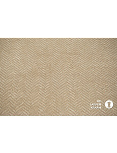 A la Ville Gebreide zigzag mohair beige