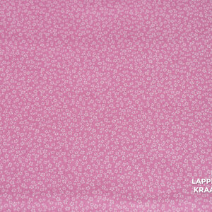  Japans quiltkatoen roze met mini bloemetjes