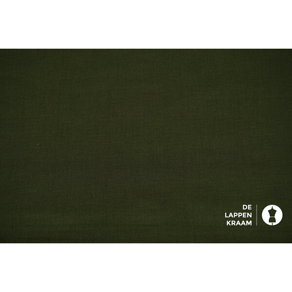 Japans quiltkatoen donkergroen