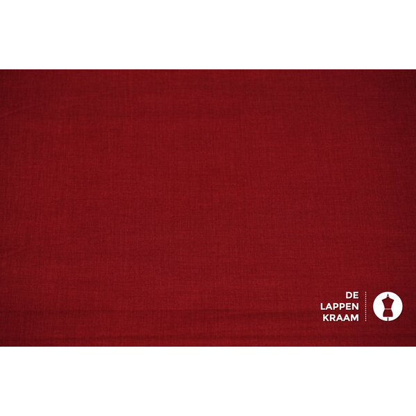 Japans quiltkatoen donkerrood