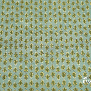 Japans quiltkatoen mint met blaadjes