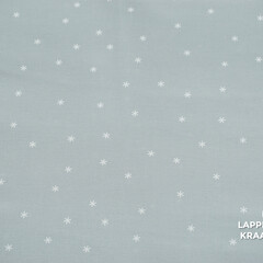  Japans quiltkatoen ijsblauw met witte sterretjes