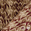 Satijn stof in matglans met vlechtpatroon in beige en bordeaux