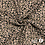 Viscose crepe stof met klein bloempatroon in beige