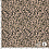 Viscose crepe stof met klein bloempatroon in beige