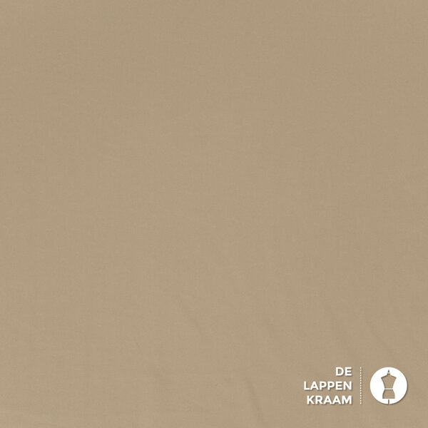 Gebreide stof met superzachte binnenkant beige