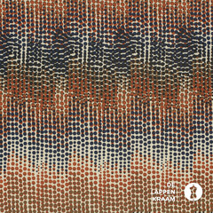  Soepel geweven stof met stippenpatroon beige ondergrond
