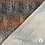 Soepel geweven stof met stippenpatroon beige ondergrond