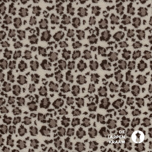  Kortgeschoren Teddy in ecru met beige en bruin