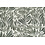 Coupon 101 Viscose wit met groene bladeren en lurex 170 x 140 cm