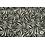 Coupon 114 Viscose legergroen met witte blaadjes en lurex 170 x 140 cm