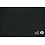 Coupon 224 Punta Milano zwart met grijs honingraatmotief 180 x 150 cm