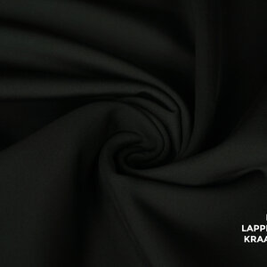  Coupon 235 Scuba zwart 180 x 150 cm