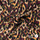Satijn stof met matte finish in aubergine vlekkenpatroon